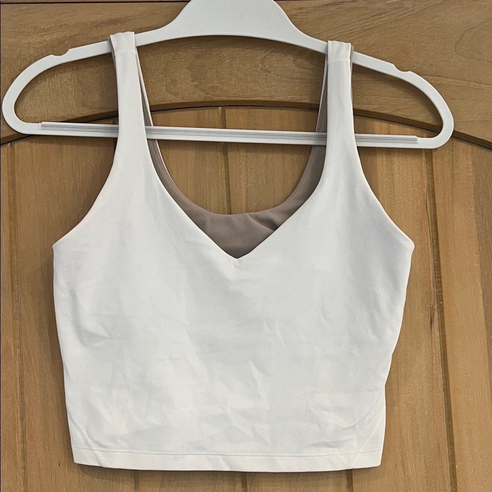 Lululemon cropped tank size 8